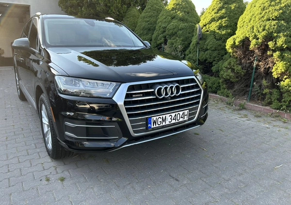 Audi Q7 cena 175000 przebieg: 74000, rok produkcji 2017 z Barwice małe 466